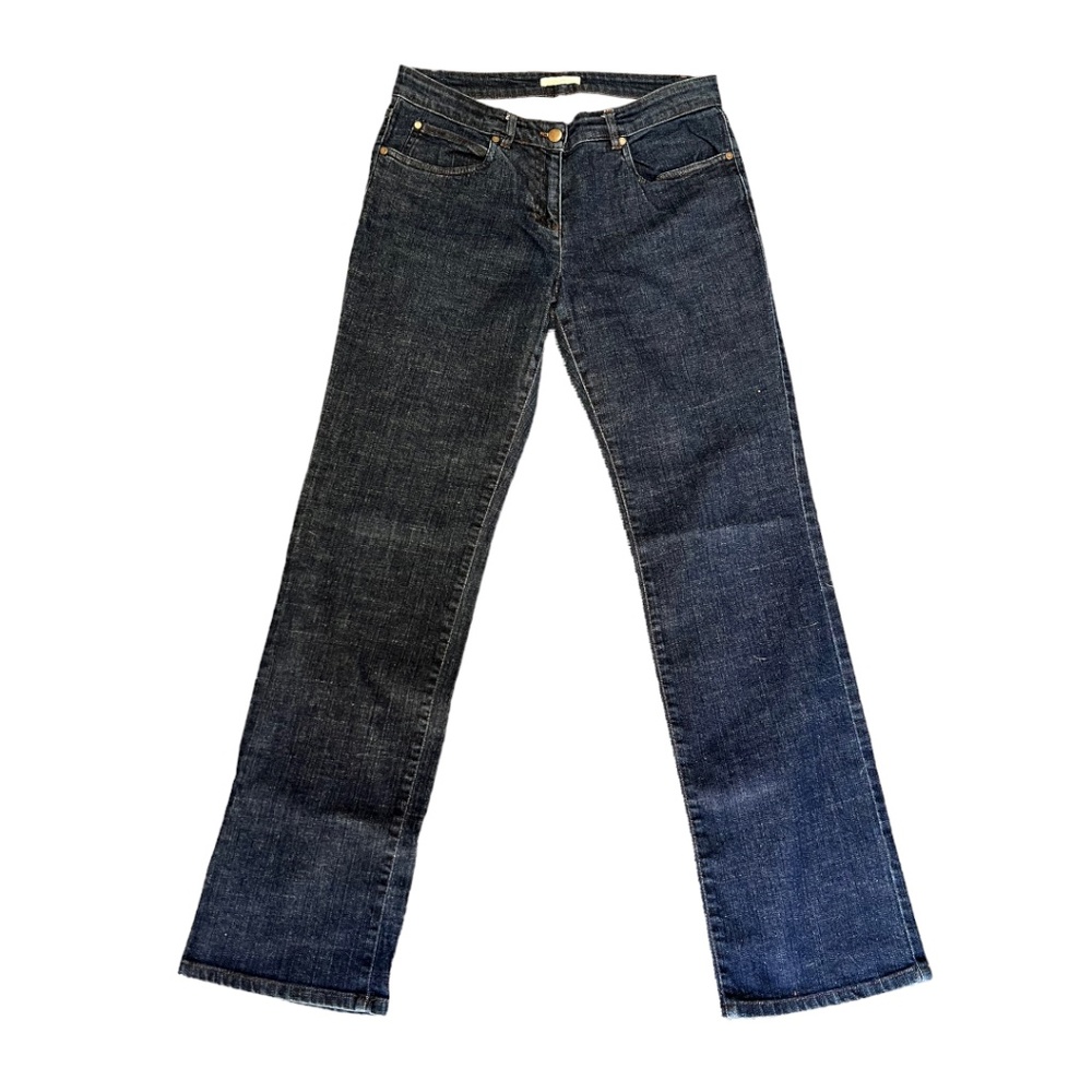 Eileen Fisher Women's
Bootcut Jeans Size S
Dark Wash Stretch
Denim Made USA